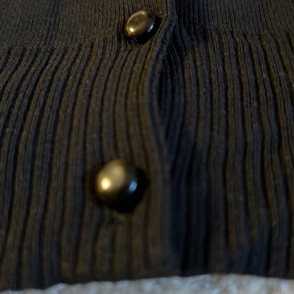 Ann Taylor loft stunning black cardigan size medium - Picture 4 of 5